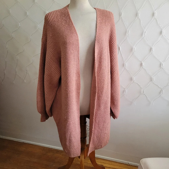 °Missguided Open Cardigan / Dusky Rose / US Size 2-4 - Picture 1 of 7
